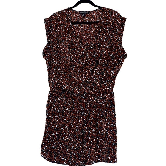 🌸🌺 FOREVER 21+ FLORAL ROMPER WITH POCKETS SIZE 1X - Picture 1 of 7
